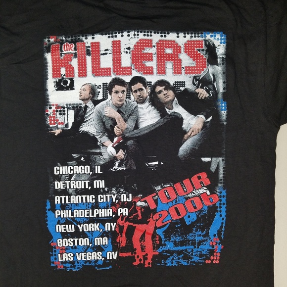 The Killers 2006 concert tour shirt - Picture 2 of 2